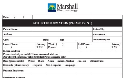 Guntersville Office Patient Forms